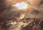 J.M.W. Turner Calais Pier,with French Poissards preparing for sea USA oil painting reproduction